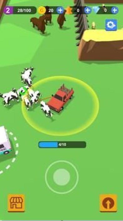 放置動物獵人游戲手機版下載安裝（Idle Animal Hunter）截圖1
