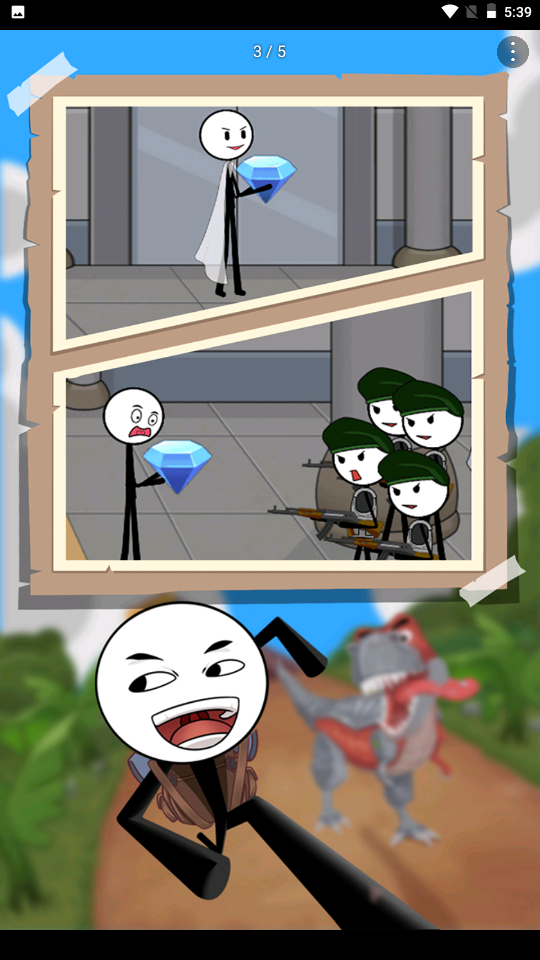 火柴人吃雞賽游戲版截圖1