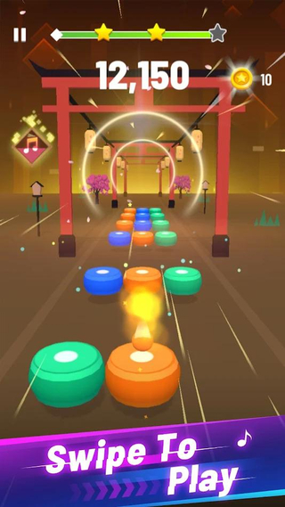 音樂幻彩跳躍游戲中文版（MusicBallColor）截圖4