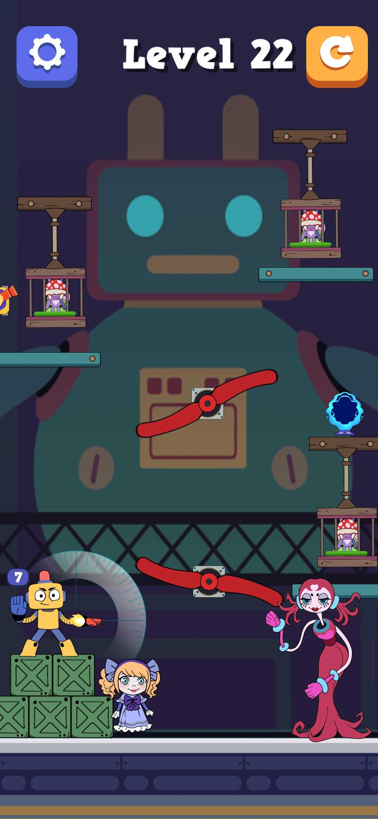 抓包救援罌粟游戲安卓版（Grab Pack Rescue Poppy）截圖1
