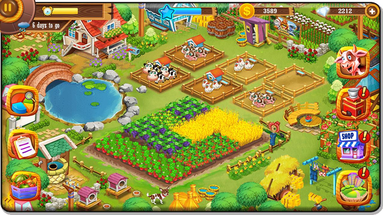 頂級(jí)農(nóng)業(yè)模擬游戲安卓版（Farming Game）截圖1