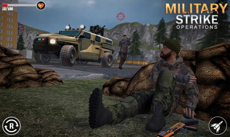 現(xiàn)代FPS軍事打擊游戲版（Modern FPS Military Strike）截圖1