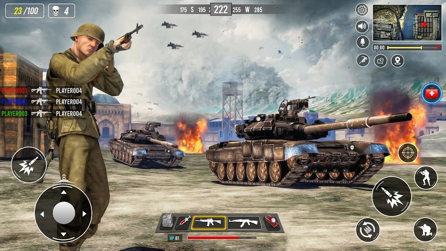 世界大戰(zhàn)2軍事游戲安卓版（world war game）截圖4