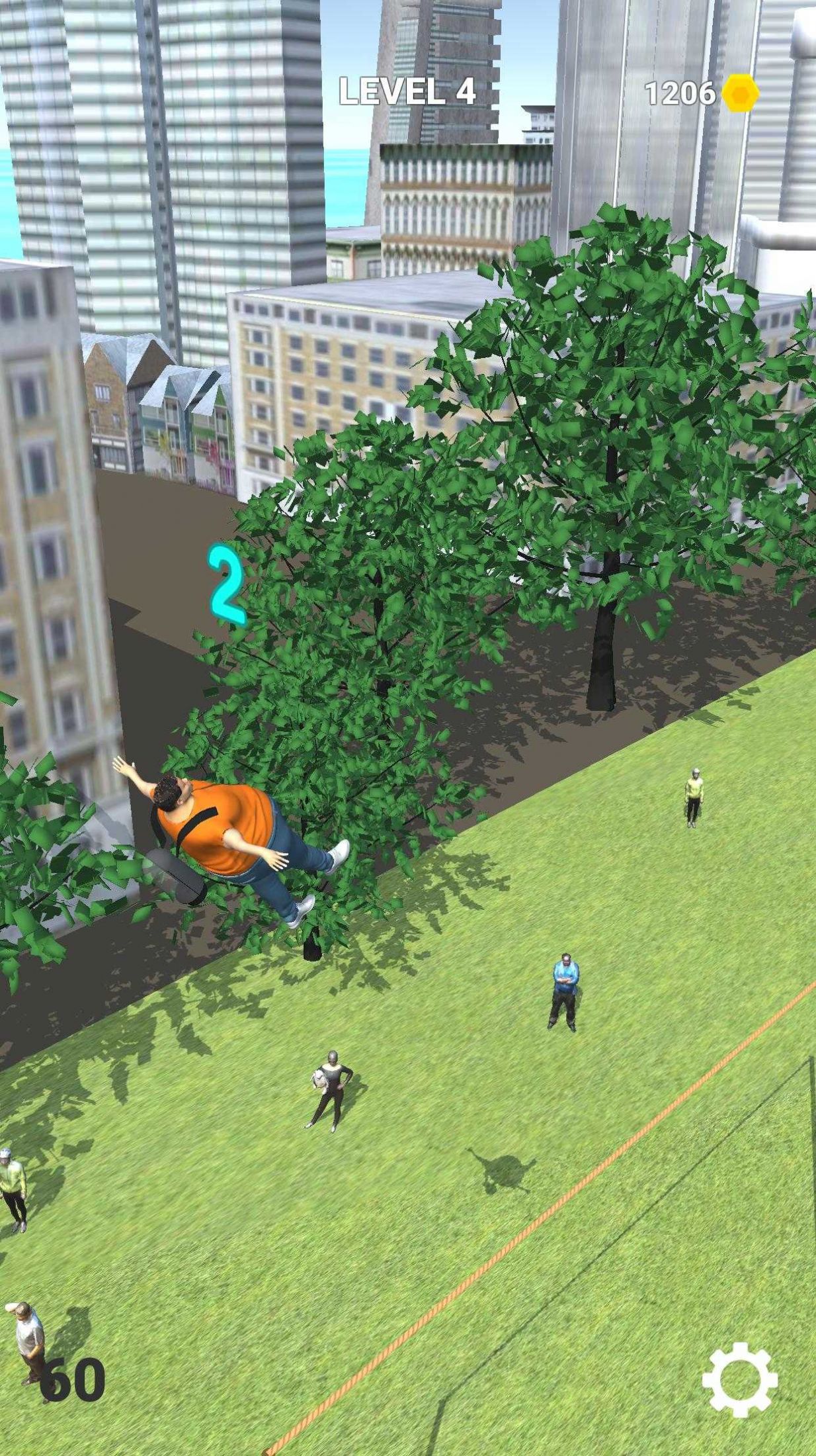 鋼索跳躍游戲版截圖4