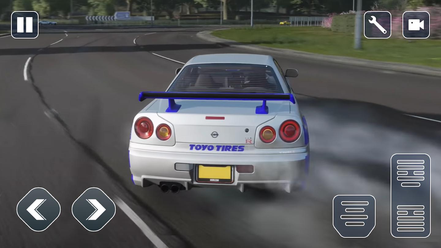 尼桑地平线赛车游戏版（Skyline Racing）截图2: