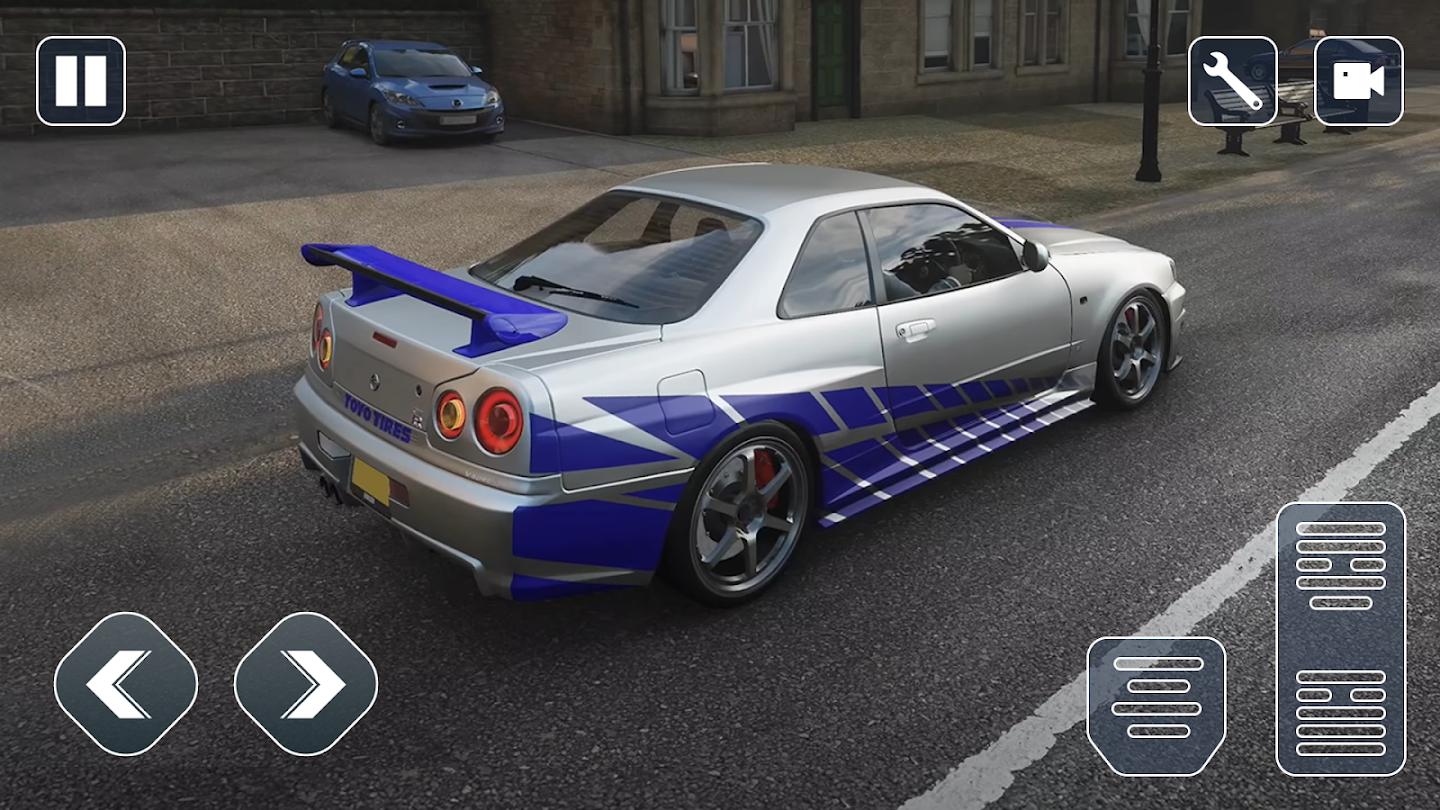 尼桑地平线赛车游戏版（Skyline Racing）截图4: