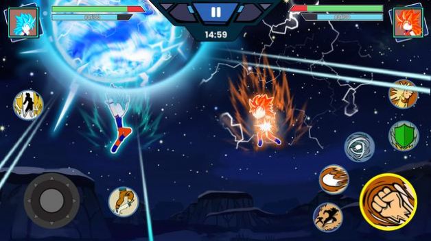 暗影火柴人激斗勇者下載安裝最新版（Stick Shadow Fighter Warriors）截圖1