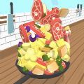 美食顛勺跑游戲安卓版（Food Flip 3D）