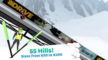 滑雪沖刺跳躍游戲蘋(píng)果下載安裝（Ski Jump）截圖3