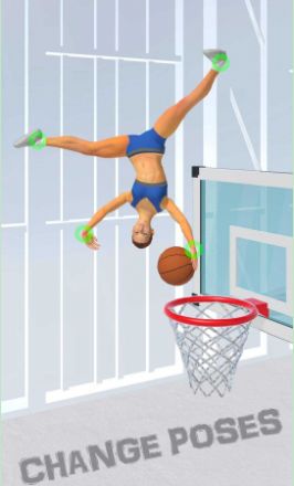極端布娃娃扣籃游戲安卓版（Extreme Ragdoll Dunk）截圖4