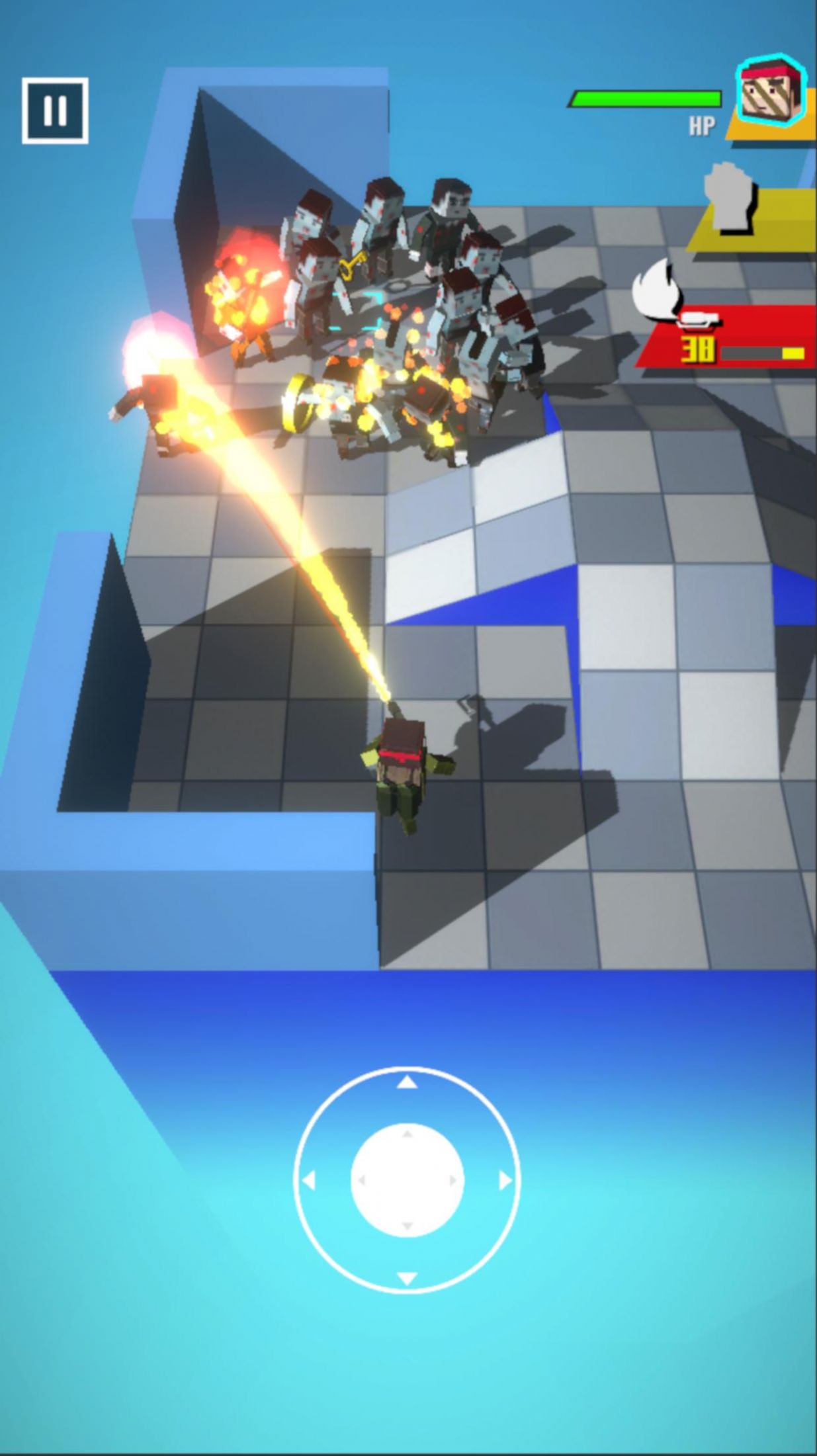 僵尸沙盒射擊EX游戲手機版（Countless Zombies EX）截圖1