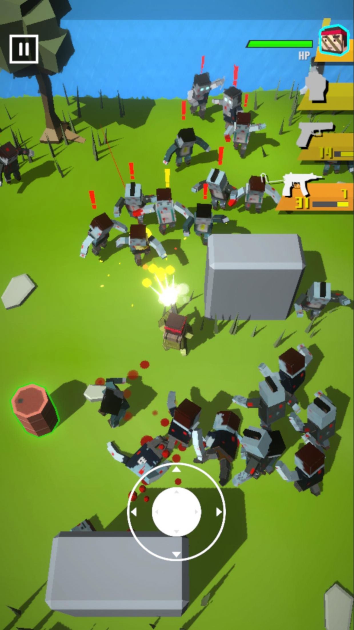 僵尸沙盒射擊EX游戲手機版（Countless Zombies EX）截圖4