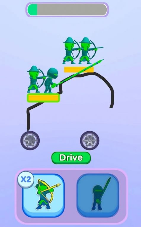 繪制戰(zhàn)車游戲安卓版（DrawvehicleArmy）截圖2