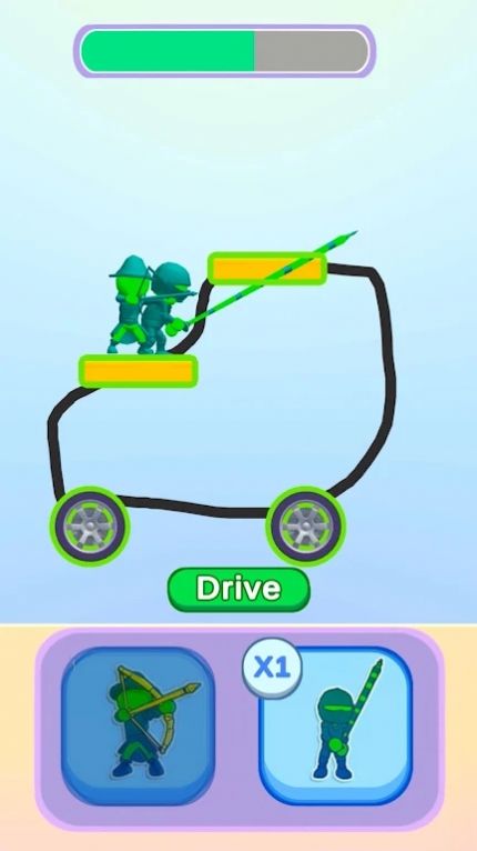 繪制戰(zhàn)車游戲安卓版（DrawvehicleArmy）截圖5