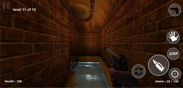 突變體區(qū)域生存游戲最新版（Mutant Zone Horror Bunker）截圖3