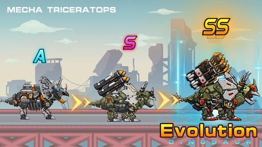 恐龍機器人戰(zhàn)爭游戲手機版（Dino Robot The war of dinosaur）截圖1