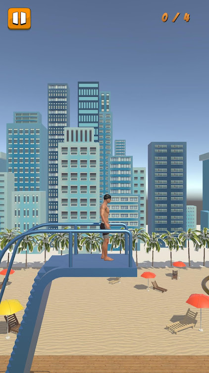 游泳池跳水游戲安卓版（PoolDive）截圖3