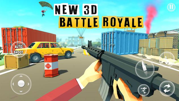 离线枪支黑帮战争游戏安卓版（NEW 3D BATTLE ROYALE）截图2: