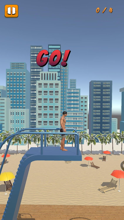 游泳池跳水游戲安卓版（PoolDive）截圖4