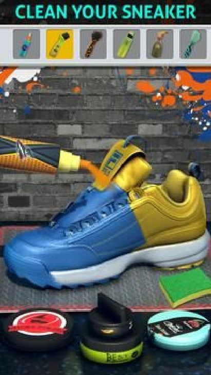運動鞋清潔模擬器游戲中文版（Sneaker Shoes Clean Simulator）截圖4