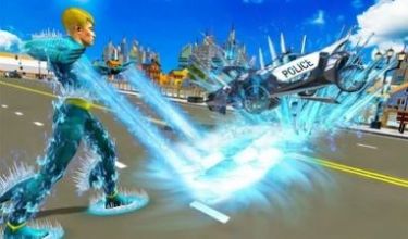 水上超級英雄游戲中文版（Aqua Snow Frost Superhero）截圖3