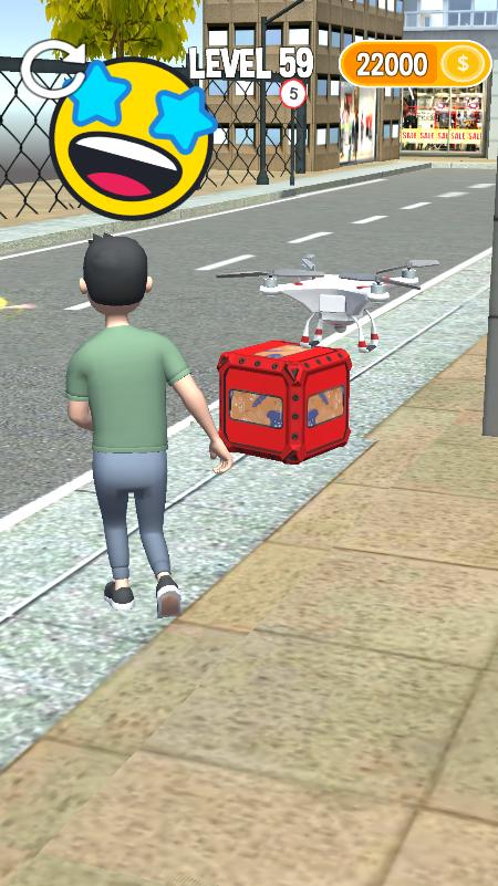 無人機(jī)貨運(yùn)游戲中文版（Drone Cargo）截圖3