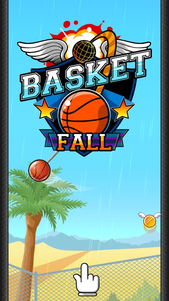 入籃大師游戲安卓版（Basket Fall）截圖1