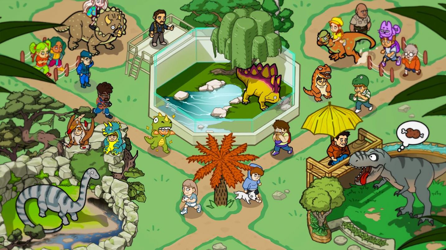 恐龍侏羅紀大亨游戲安卓中文版（Dino Tycoon）截圖2