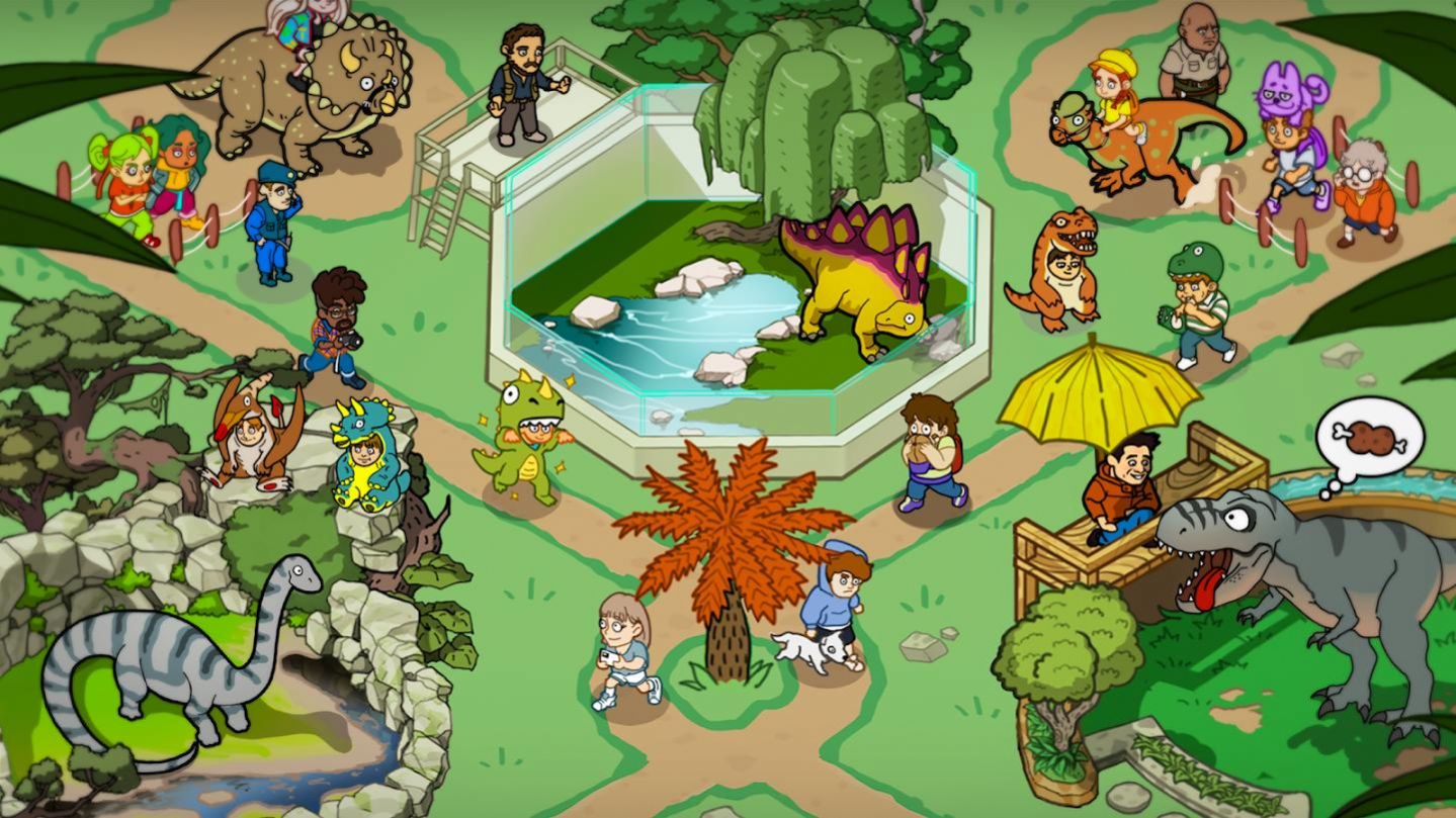 恐龍侏羅紀大亨游戲安卓中文版（Dino Tycoon）截圖3
