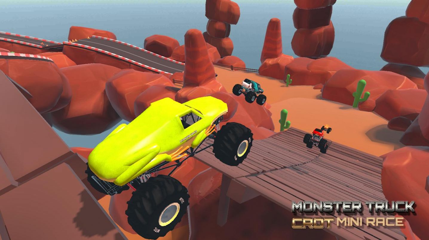 怪物卡車克羅特迷你賽游戲安卓版（Monster Truck Crot Mini Race）截圖1