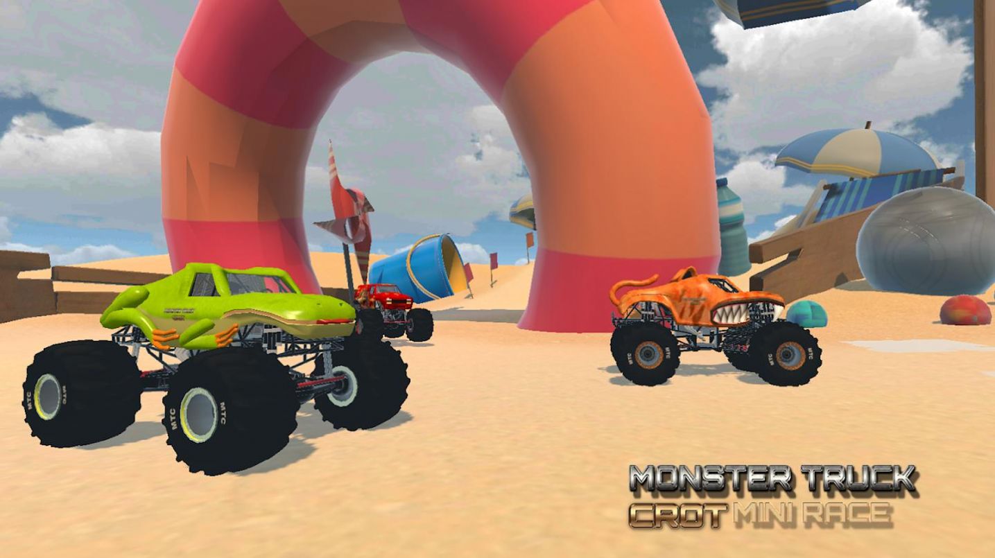 怪物卡車克羅特迷你賽游戲安卓版（Monster Truck Crot Mini Race）截圖2