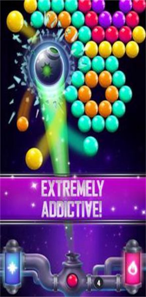 終極泡泡射手游戲手機版（Ultimate Bubble Shooter）截圖2