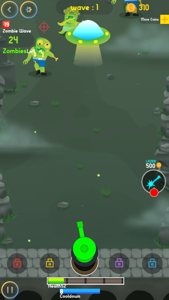 僵尸攻擊塔防游戲中文版（Zombie Attack Tower Defense）截圖4