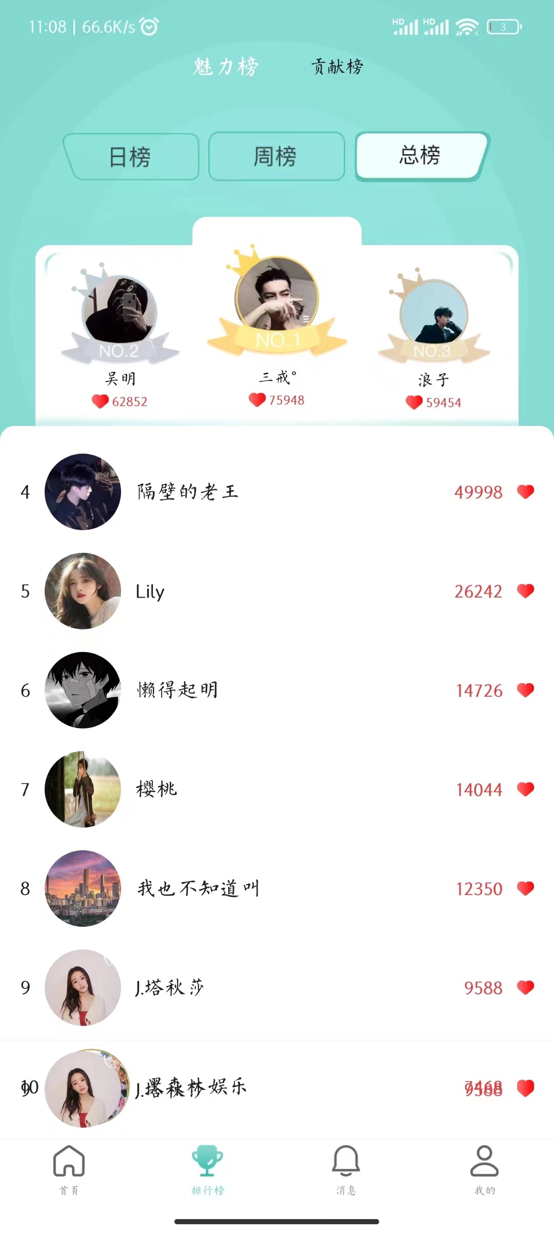 咪芯社交app版截圖2
