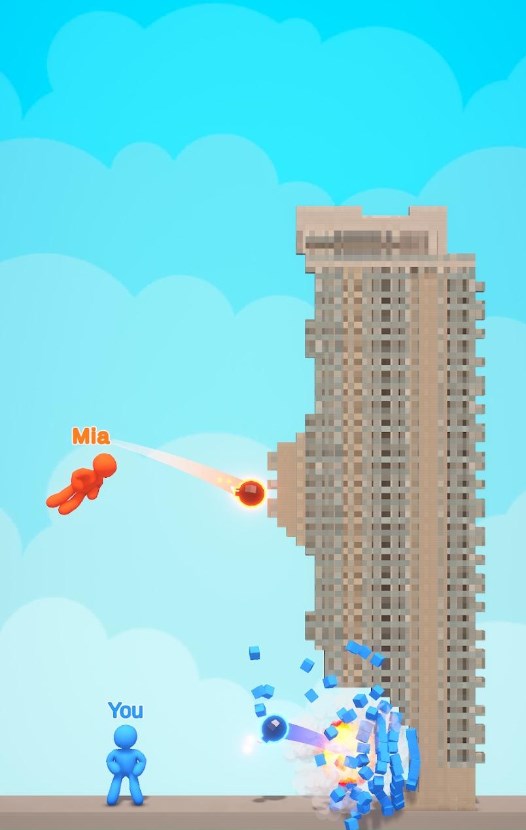 爆破對抗賽游戲手機版（Demolition Battle）截圖4
