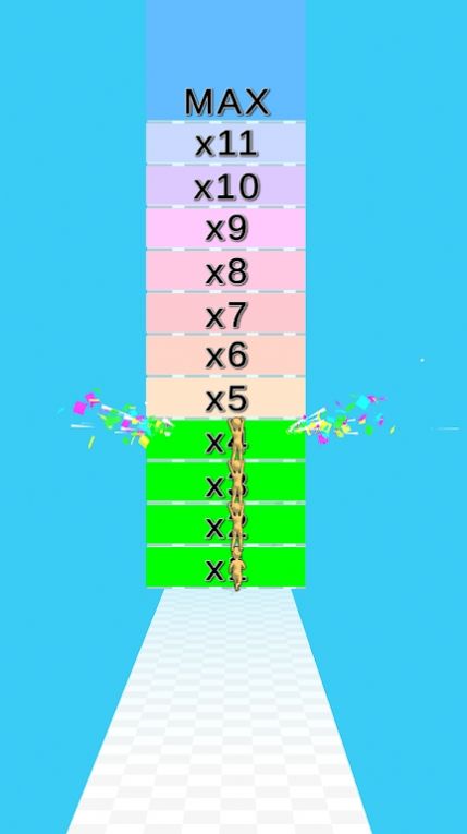 隊(duì)形障礙跑游戲手機(jī)版（Group Stack!）截圖3