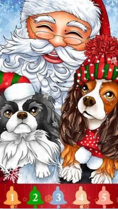 圣誕涂色游戲安卓最新版（Christmas Color）截圖3