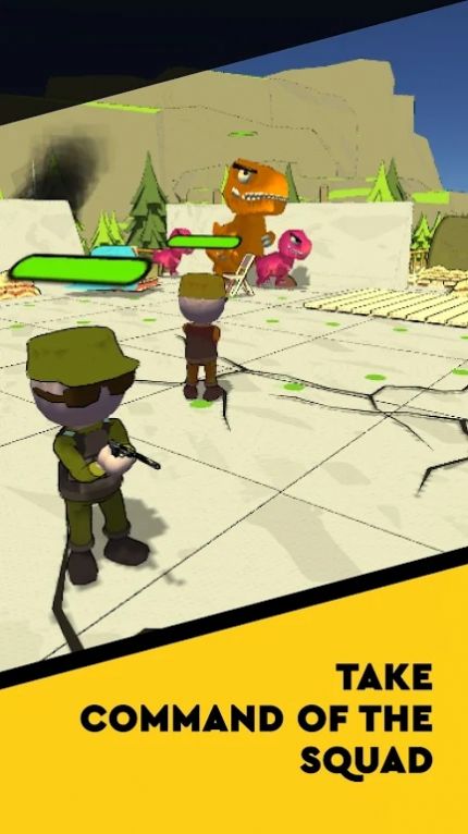 恐龍塔防御3D游戲安卓版下載（Dino Tower Defense 3D）截圖2