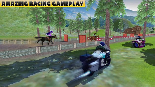 馬vs自行車終極比賽游戲安卓版（Horse Vs Bike Ultimate Race）截圖4