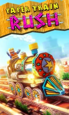 紙火車沖刺游戲安卓版（Paper Train: Rush）截圖2