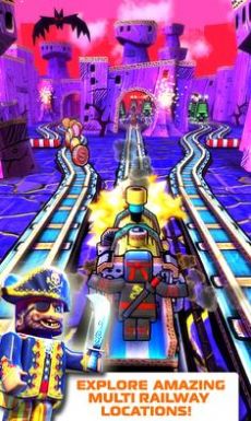 紙火車沖刺游戲安卓版（Paper Train: Rush）截圖4