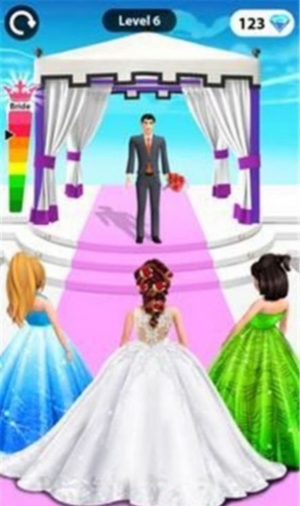 婚紗禮服跑游戲安卓版截圖3