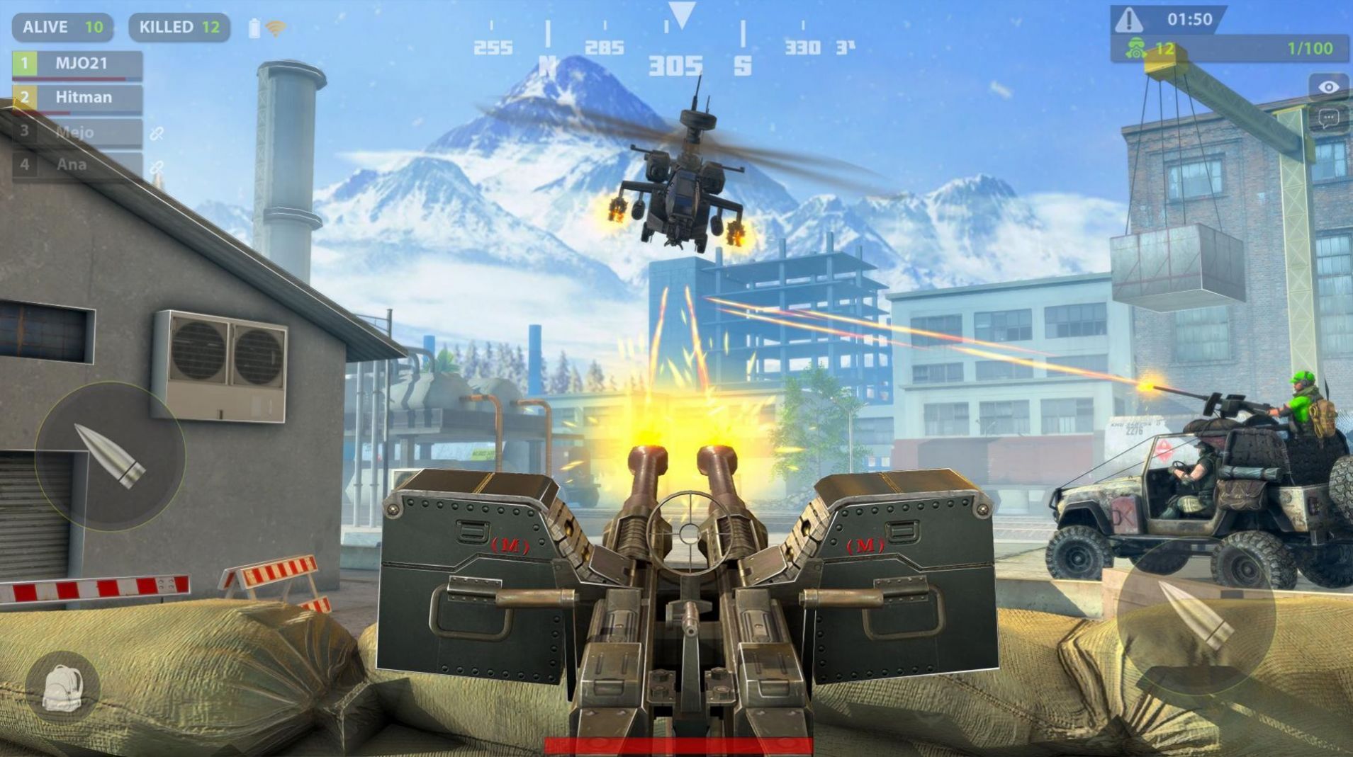 吃雞戰(zhàn)爭射擊游戲安卓手機版截圖3