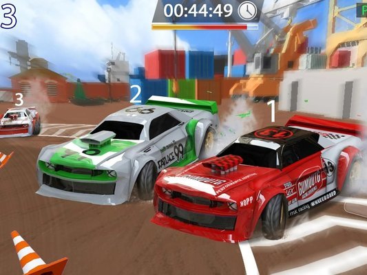 漂移賽車?yán)愑螒蛑形氖謾C版（Drift Racing）截圖4