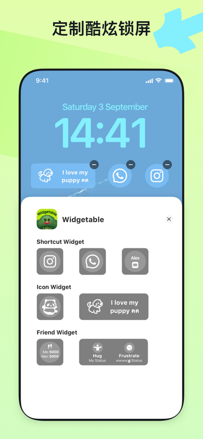 Widgetable情侣小组件APP中文版截图2: