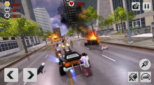 僵尸公路汽車射擊截圖4