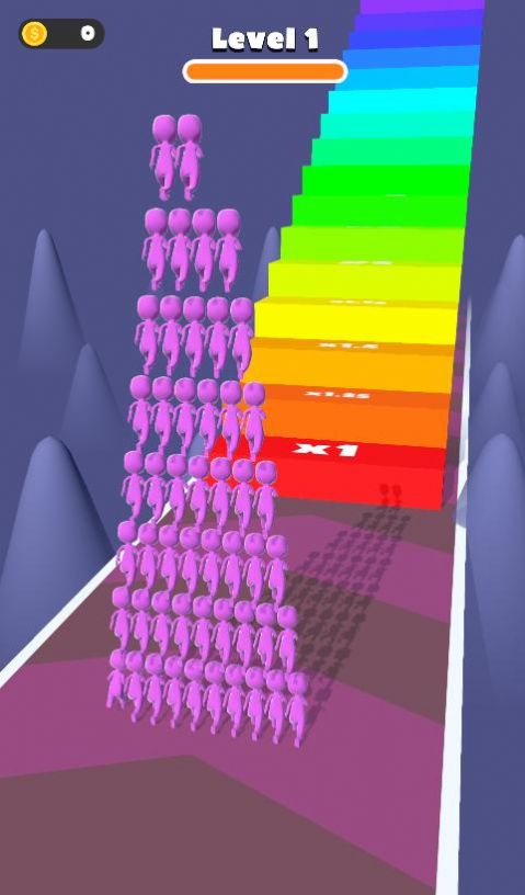 人群怪物奔跑3D游戲版截圖4