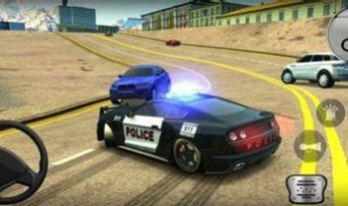警車駕駛漂移游戲版截圖3