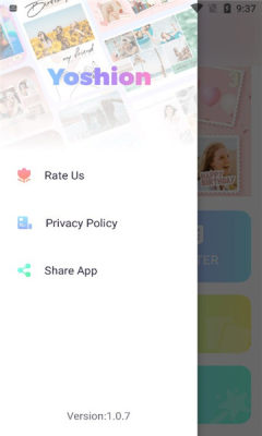 yoshion圖片編輯APP版截圖1