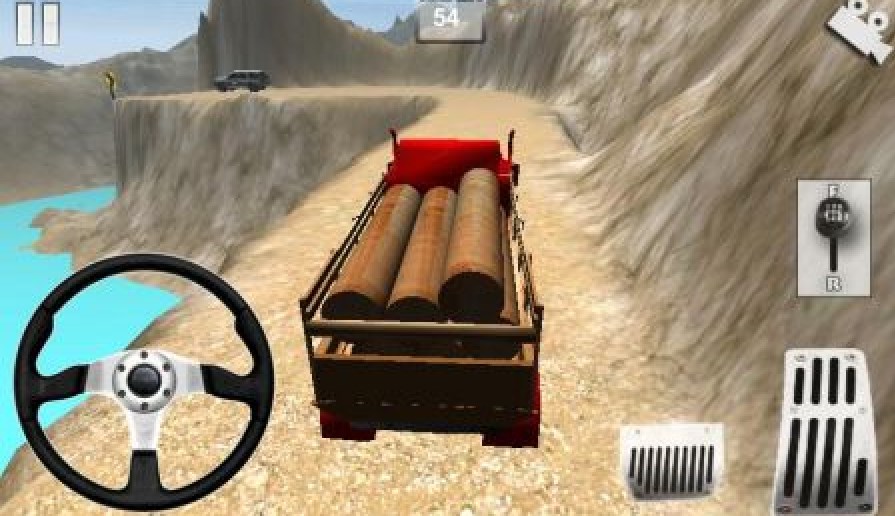 卡車高速駕駛3D游戲版（Truck Speed Driving 3D）截圖1